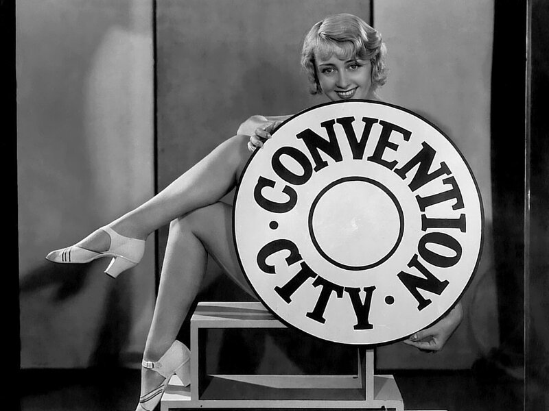 Woman Holding Sign — Black