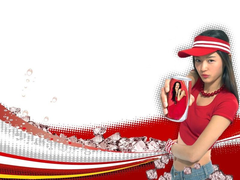 woman holding soda can