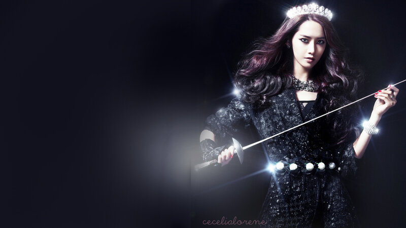 Woman Holding Sword — Black, Dramatic, Photograph, Crown