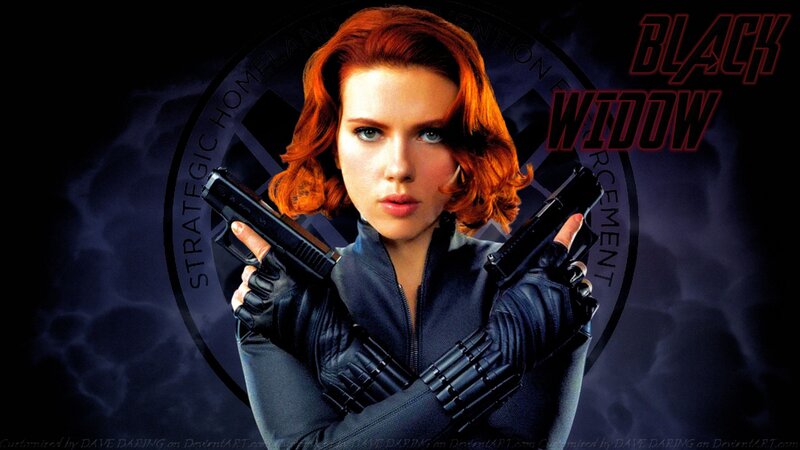 Woman Holding Two Guns — Black, Dramatic, Photograph, Gloves