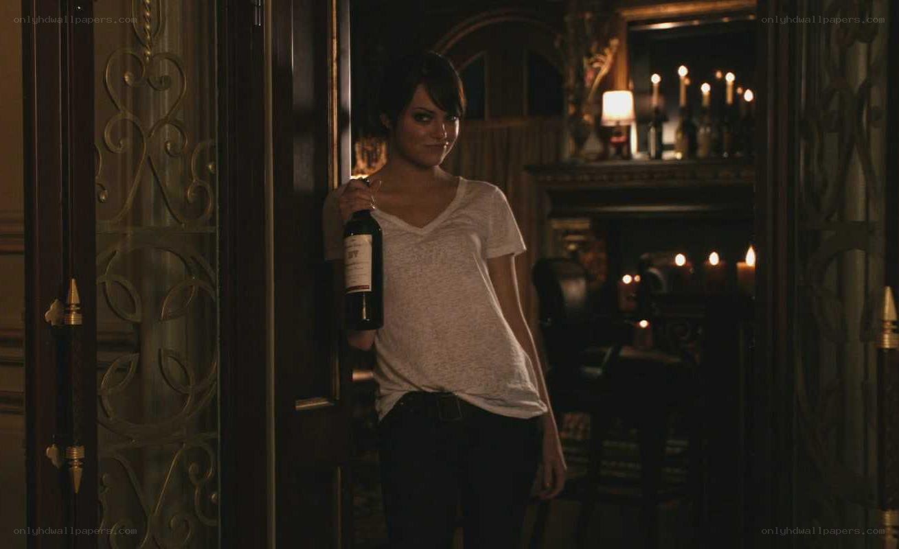woman holding wine bottle