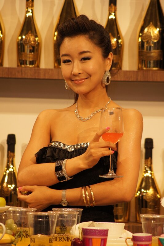 Woman Holding Wine Glass — Black, Elegant, Photograph