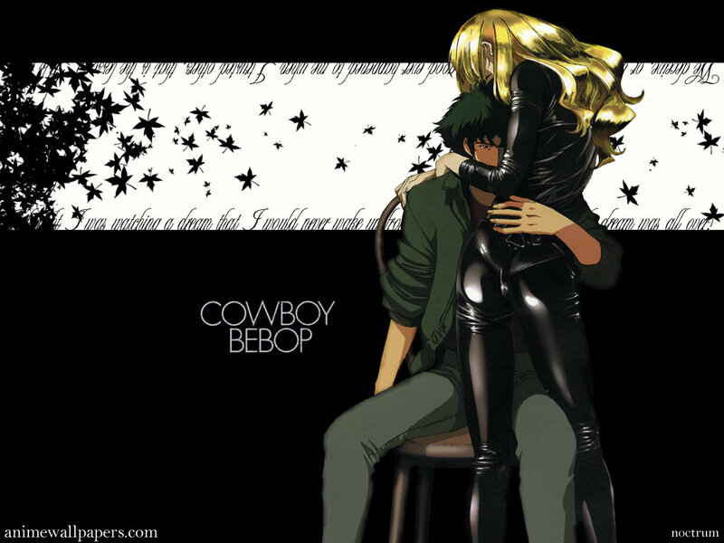 Woman Hugging Man — Black, Dramatic, Anime, Anime Characters