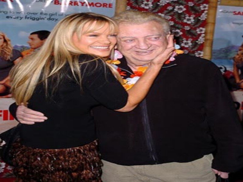 Woman Hugging Man — Black, Happy