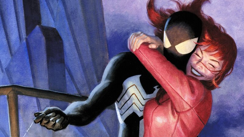 Woman Hugging Superhero