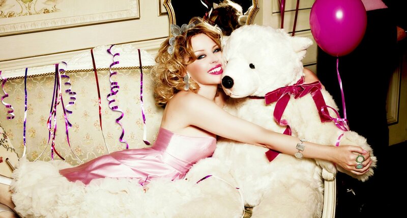 Woman Hugging Teddy Bear — Pink