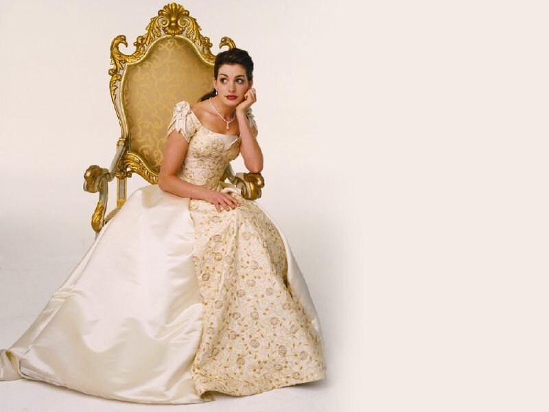 woman in a ball gown