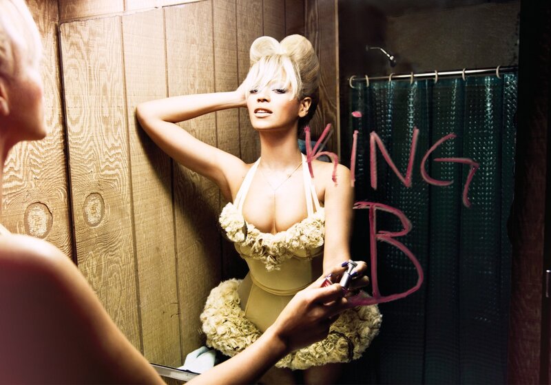 Woman in a Bathroom — Beige