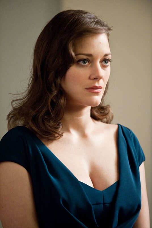 woman in a blue dress