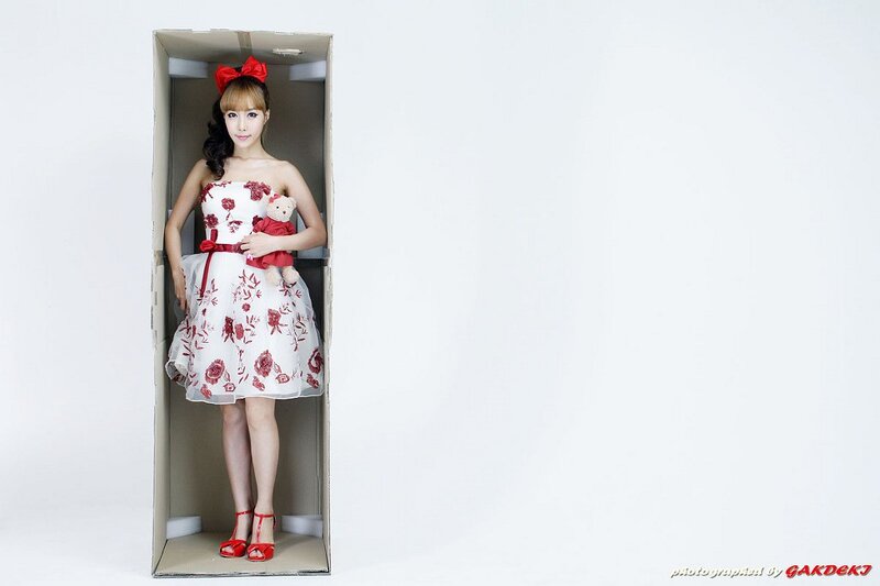Woman in a Box