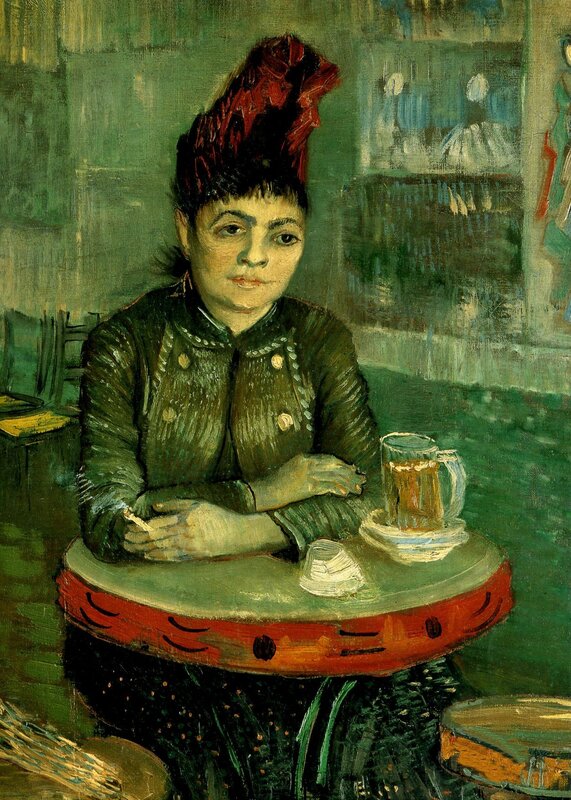 Woman in a Café