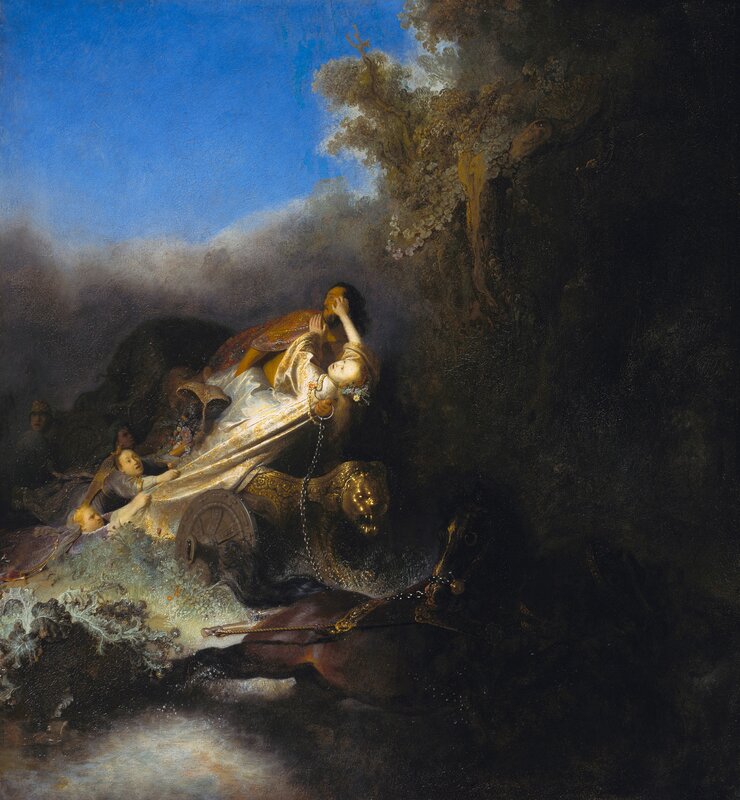 Woman in a Chariot
