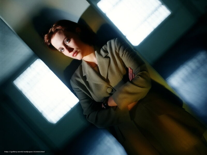 Woman in a Coat — Green