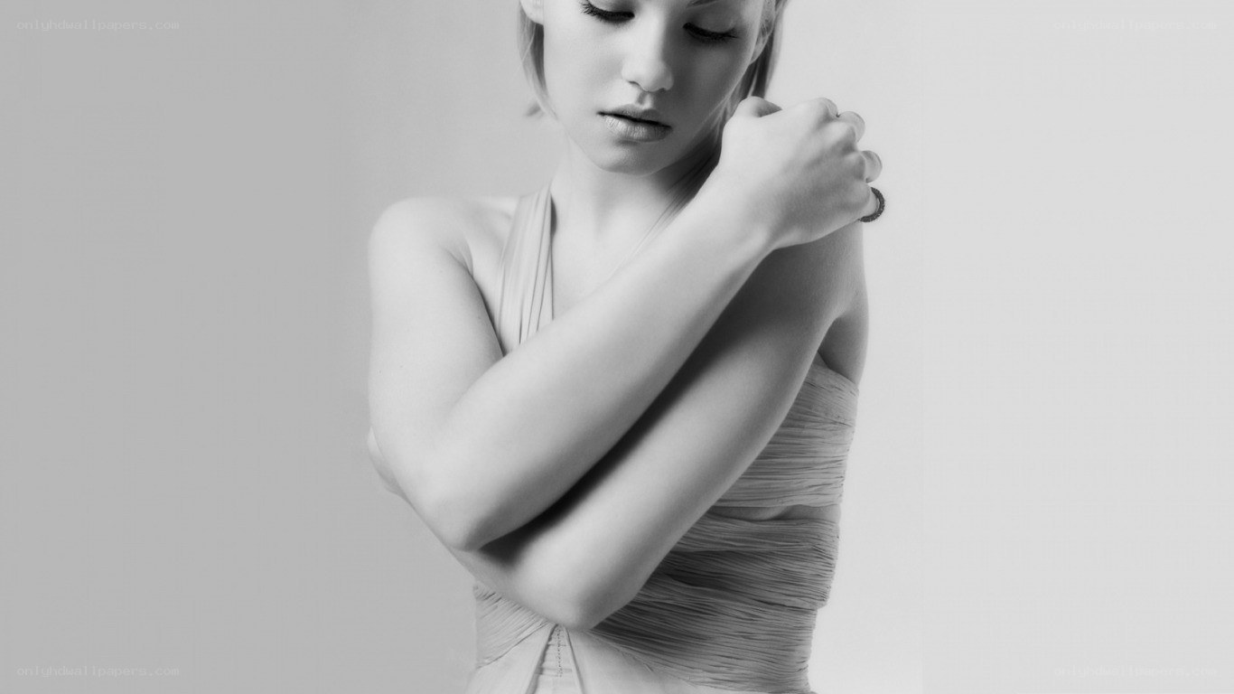 woman in a contemplative pose