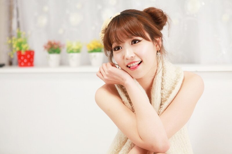woman in a cozy sweater