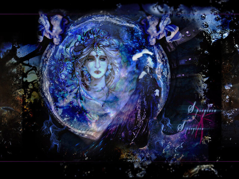 Woman in a Crystal Ball