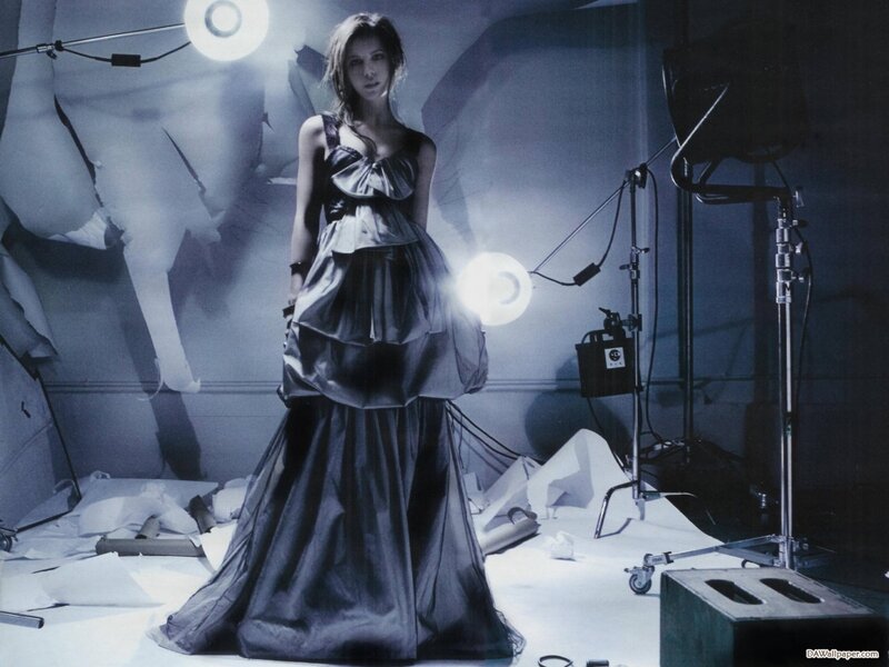 Woman in a Dark Gown — Black