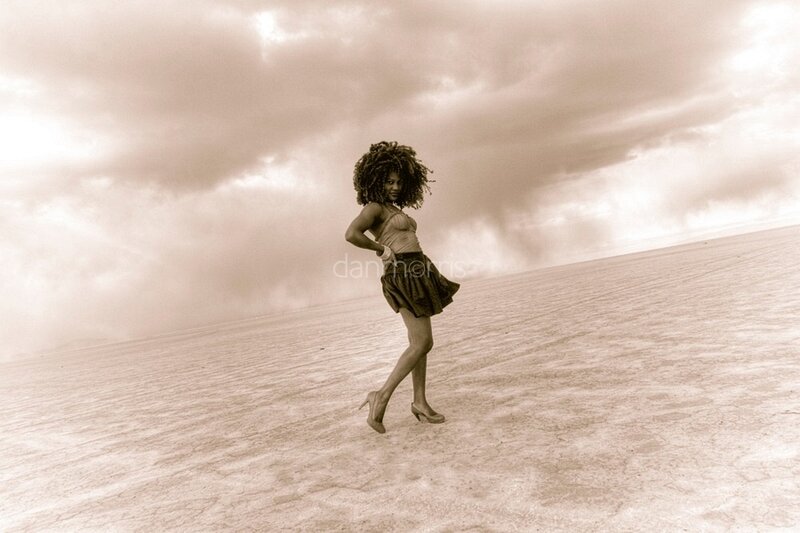 Woman in a Desert