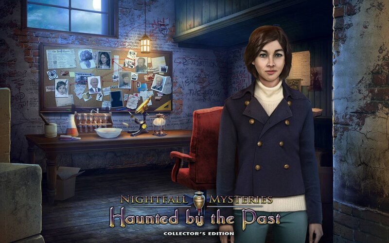 Woman in a Detective Office
