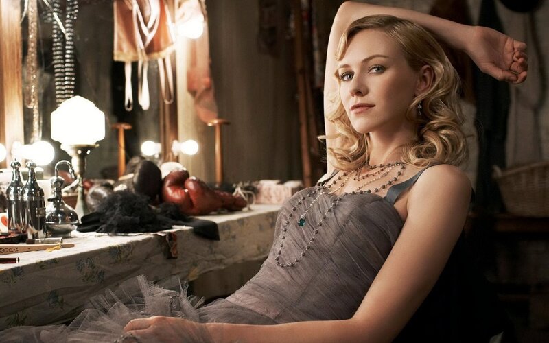 woman in a dressing room