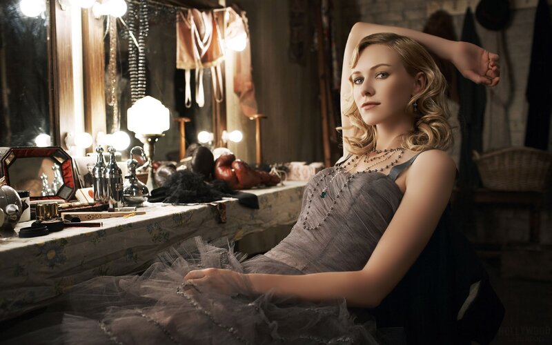 woman in a dressing room