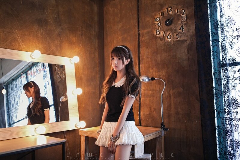 woman in a dressing room
