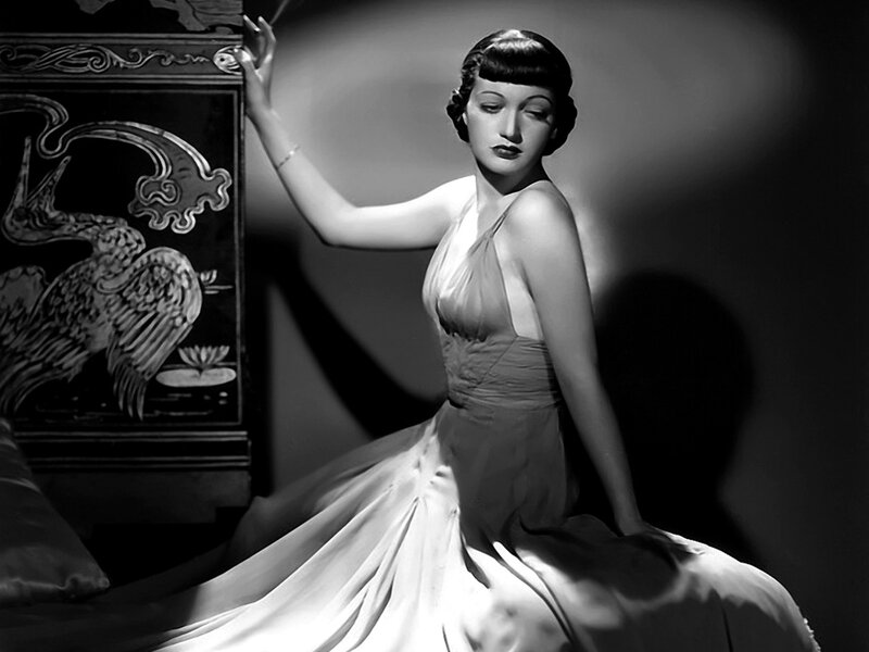 Woman in a Gown — Black, Dramatic