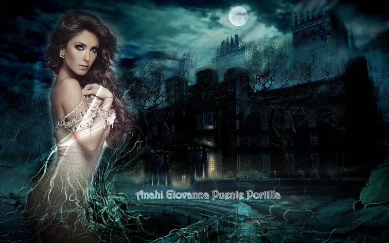 Woman in a Gown — Blue, Dramatic