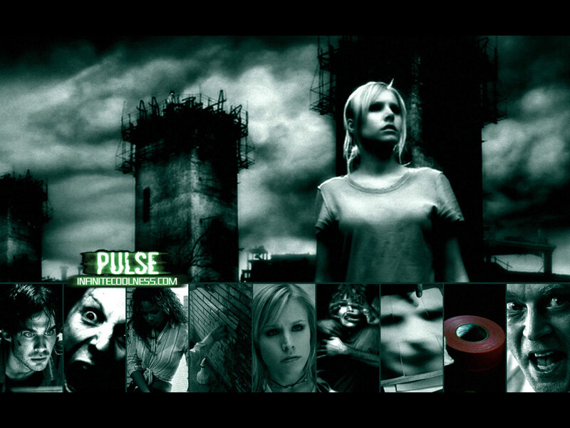 Woman in a Horror Collage