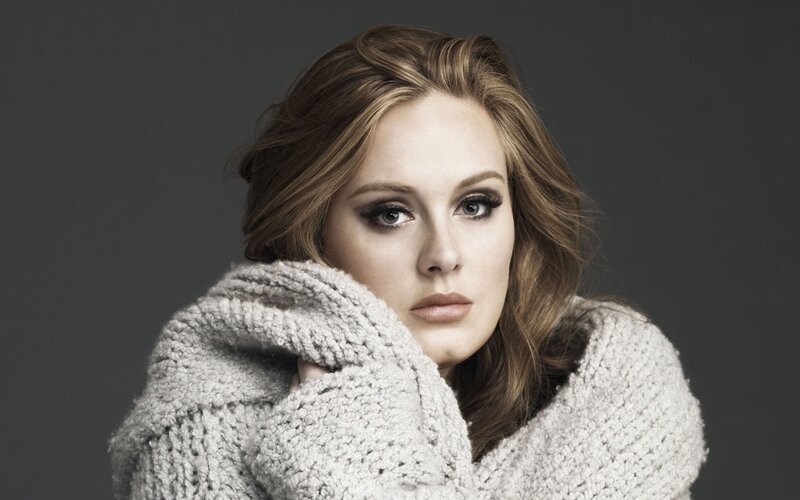 woman in a knit sweater