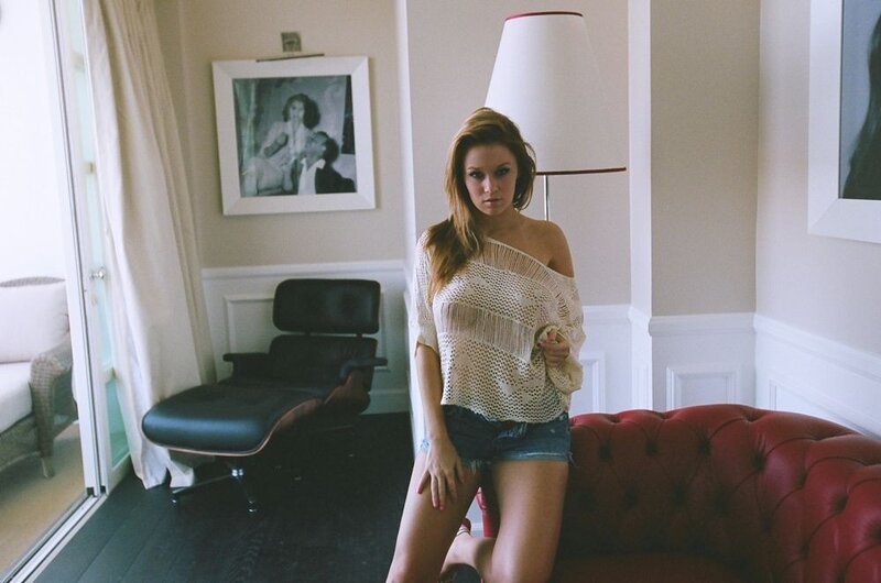 woman in a living room