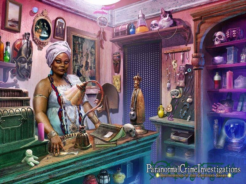 Woman in a Magic Shop