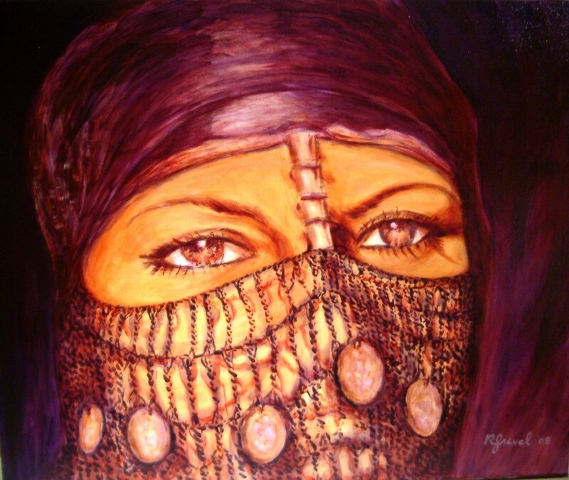 woman in a niqab