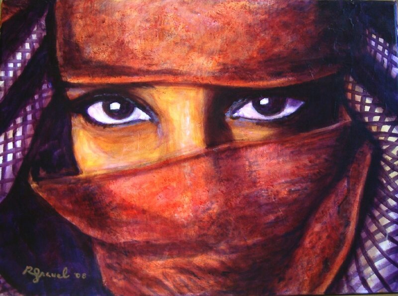 woman in a niqab