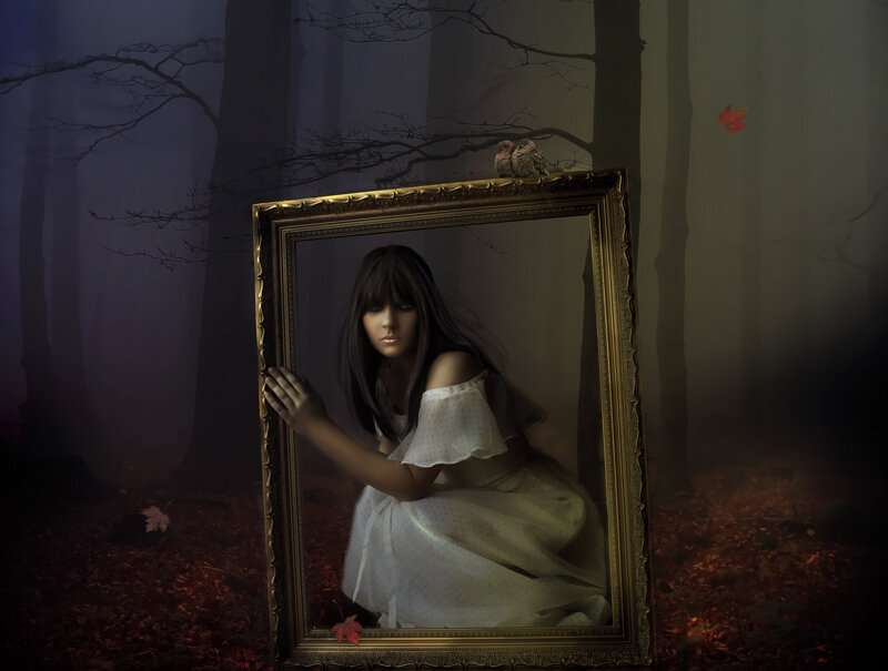 Woman in a Painting