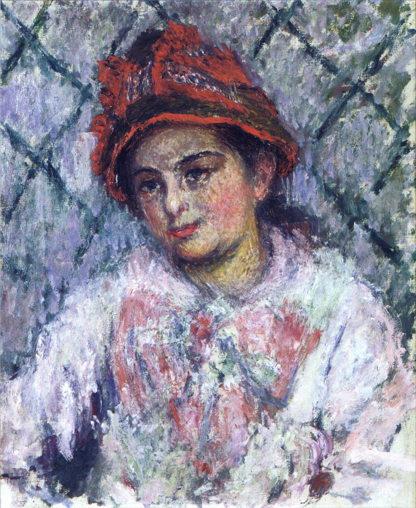 Woman in a Red Hat