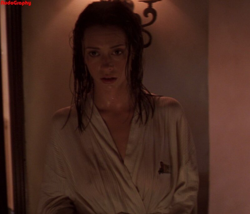 woman in a robe