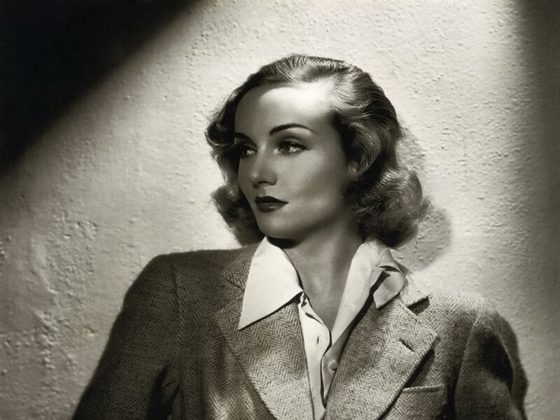 Woman in a Suit — Black, Dramatic