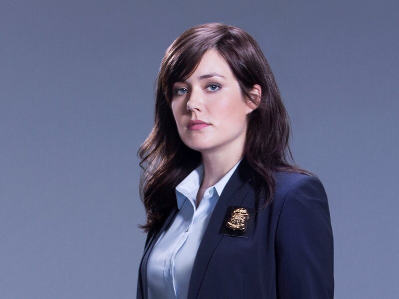 Woman in a Suit — Blue