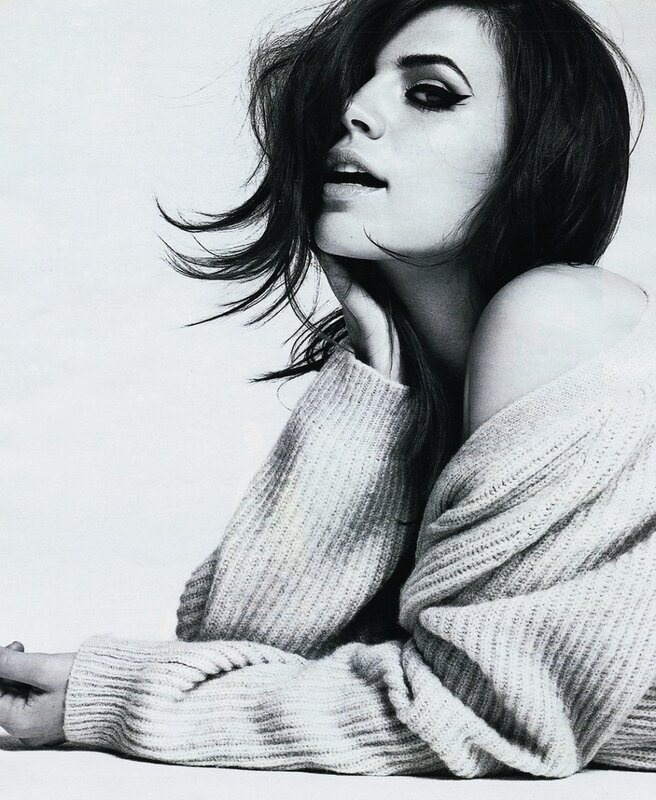 woman in a sweater