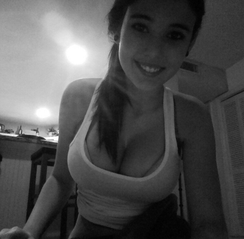 woman in a tank top