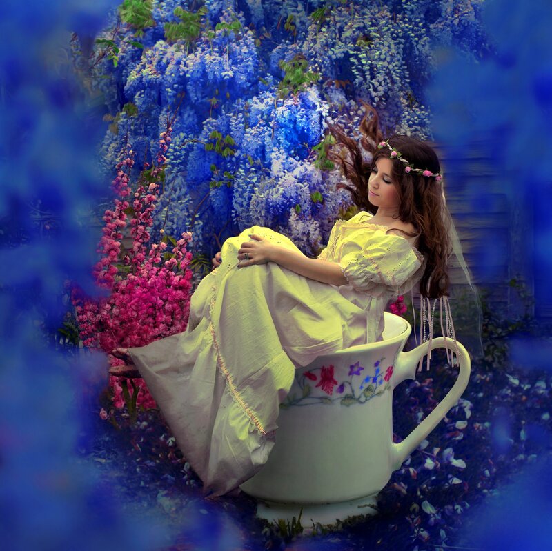 Woman in a Teacup