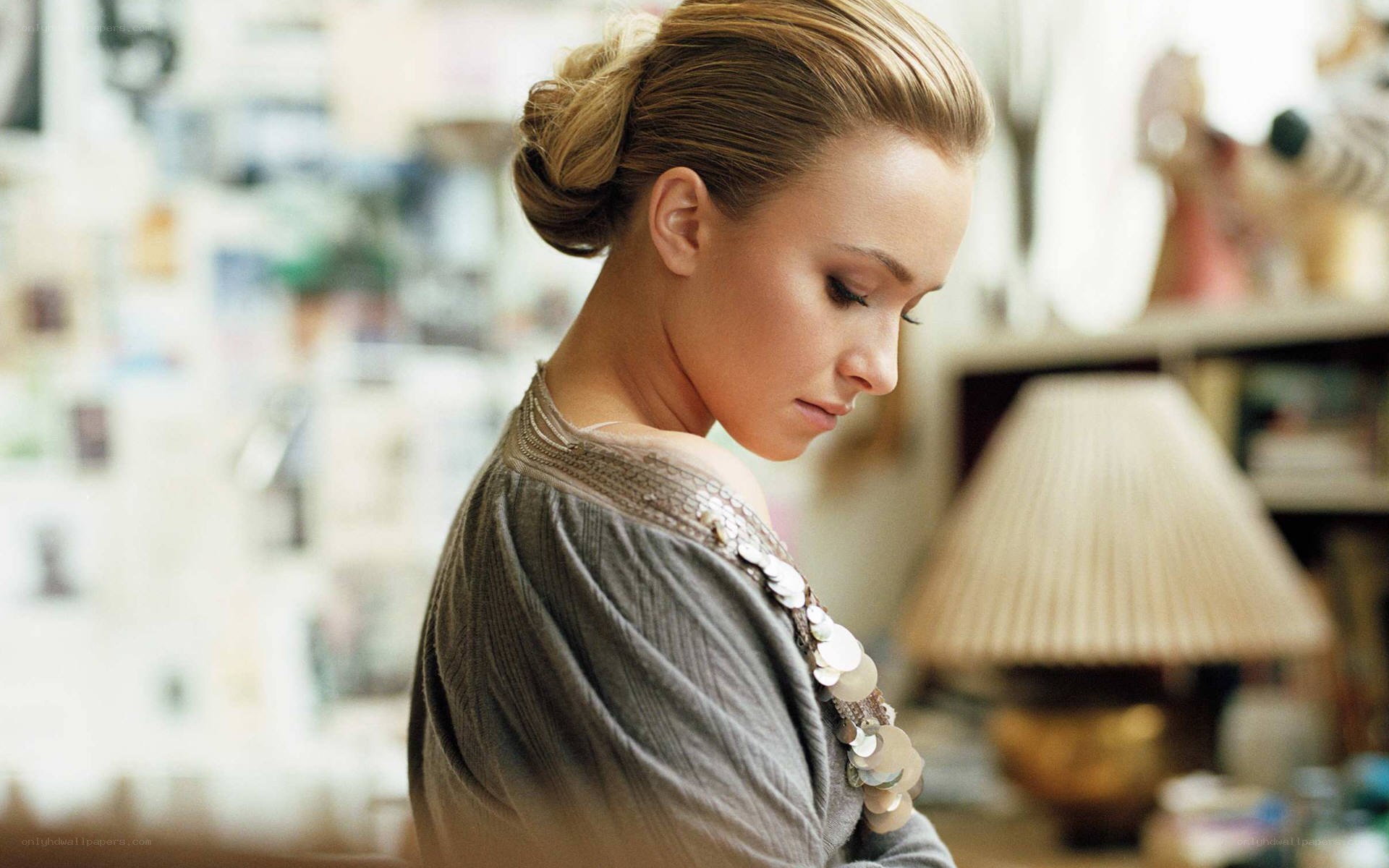 woman in a thoughtful pose
