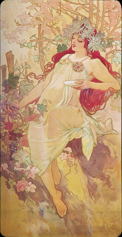 Woman in a vineyard