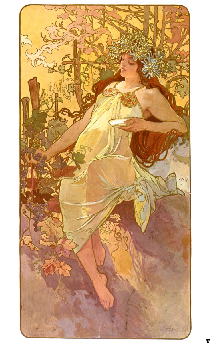 Woman in a vineyard