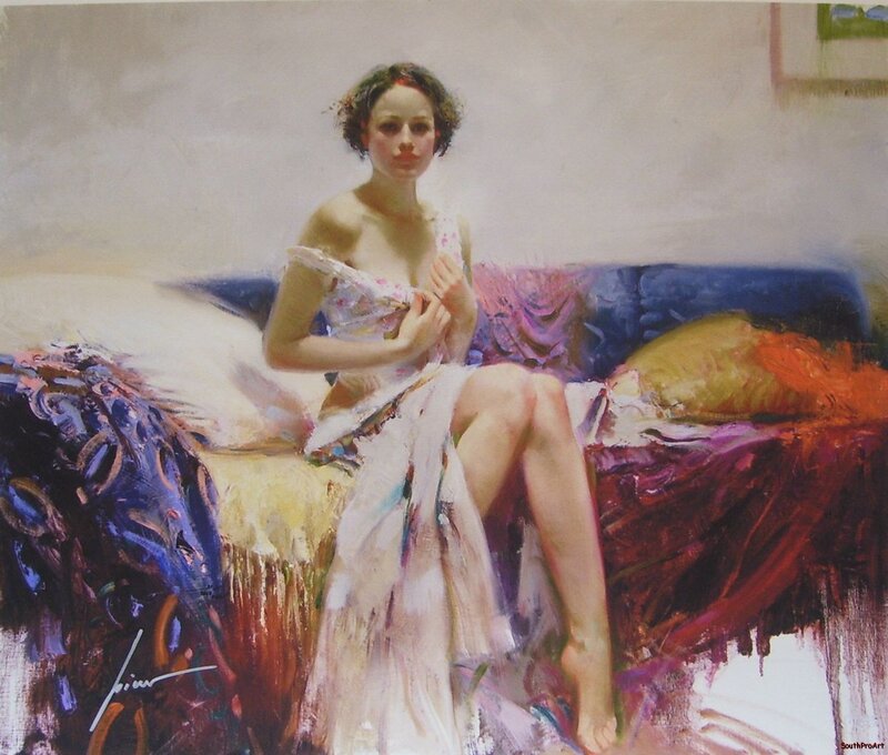 woman in a white dress