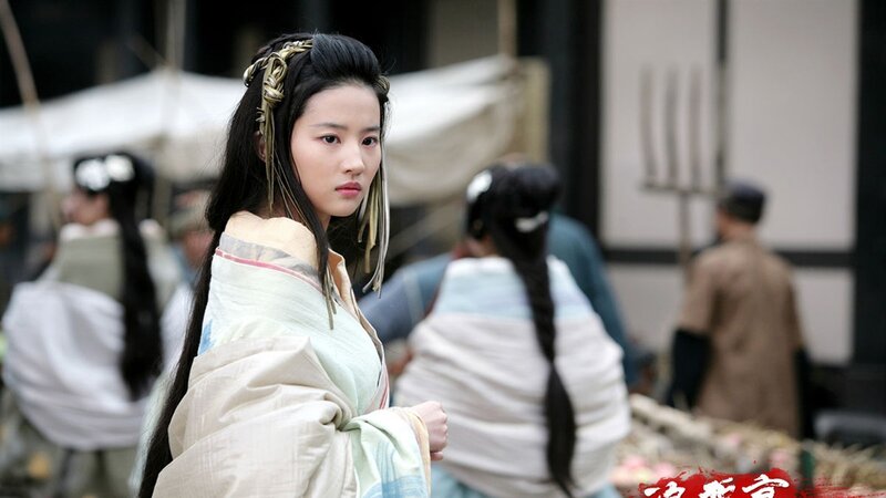woman in ancient chinese attire