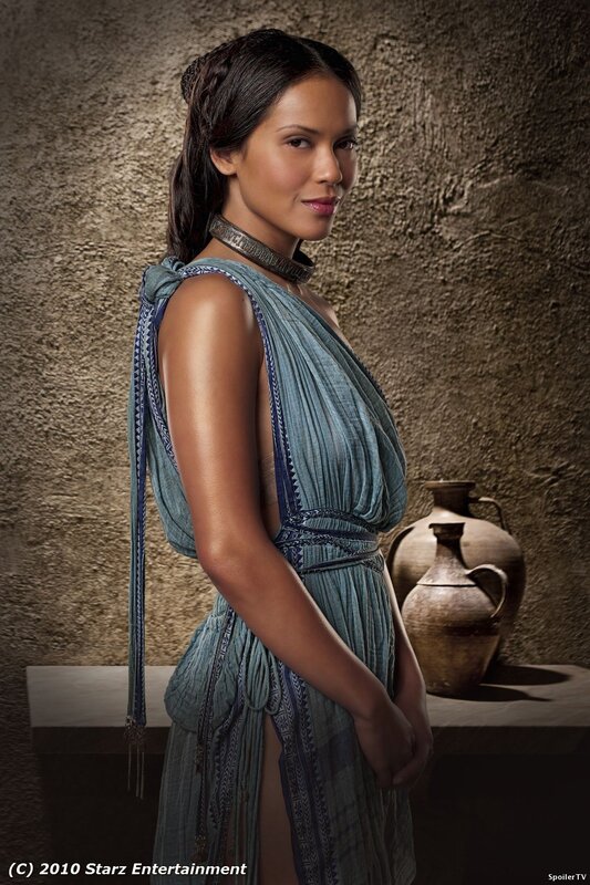 Woman in ancient dress