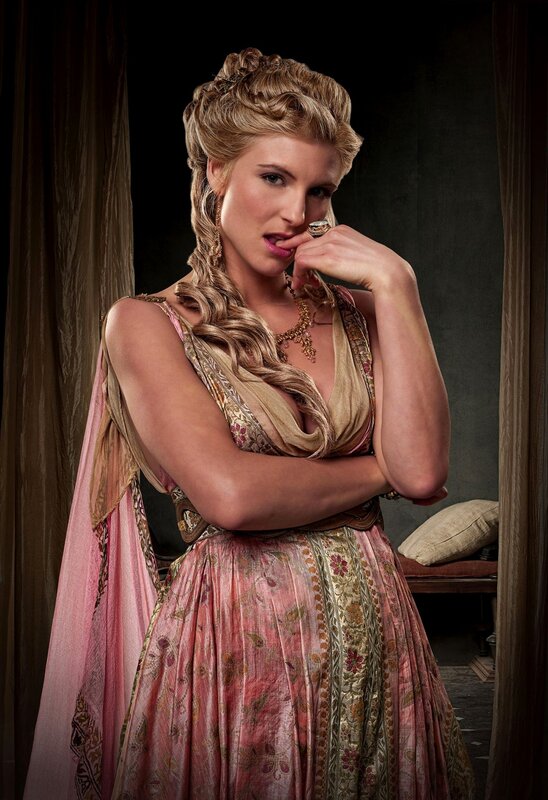 woman in ancient dress