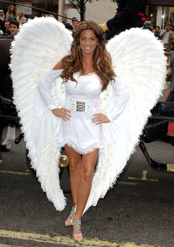woman in angel costume